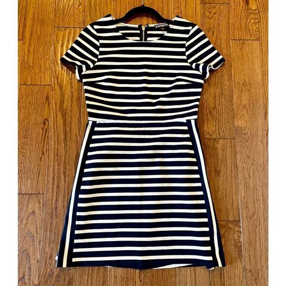 Express striped short sleeve mini dress size 4 - Picture 7 of 9